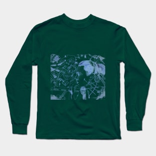 blue travels Long Sleeve T-Shirt